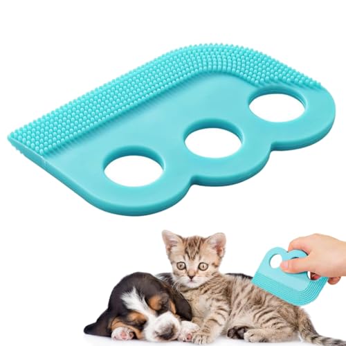 Qpets Pet Hair Remover Brush Double Sided Soft Rubber Pet Hair Cleaner Brush Fur Remover Tool for Sofa, Clothes, Floor, Carpet Home Brush Qpets Pet Hair Remover Brush Double Sided Soft Rubber Pet Hair Cleaner Brush Fur Remover Tool for Sofa, Clothes, Floor, Carpet Home Brush